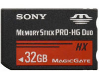 Sony Memory Stick PRO-HG Duo 32GB (MSHX32G3)